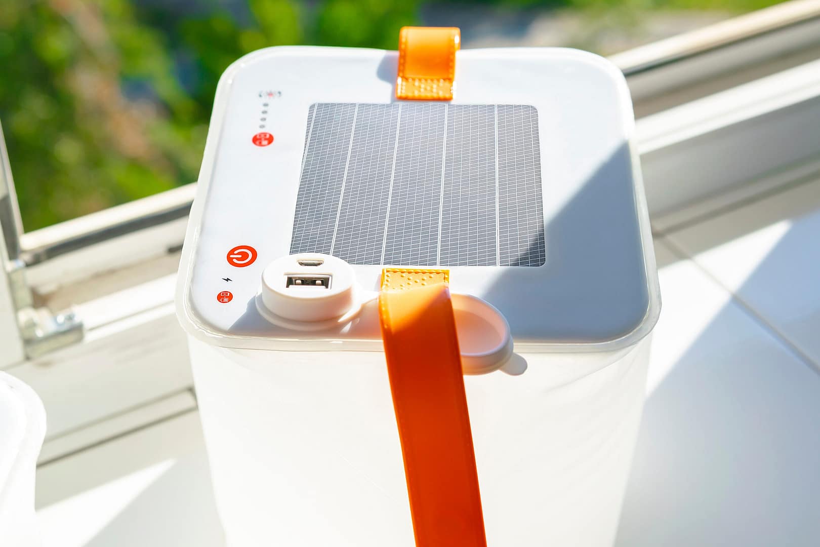 Solar Battery storage in display