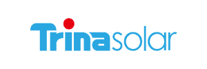 Trina Solar logo: Global leader in clean and reliable photovoltaic panels.