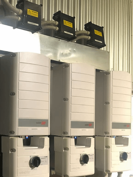 SolarEdge inverters installed at Lambert Estate Wines in Barossa Valley, South Australia